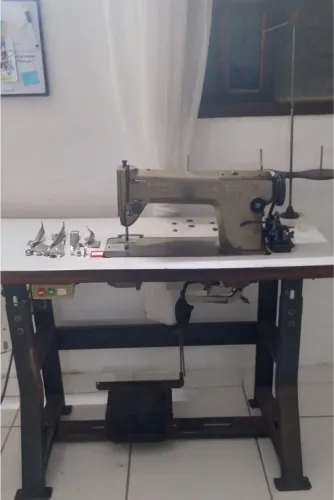 Vendouma máquina de costura reta industrial da singer 191D300A