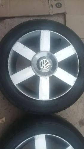 Aro 16 pneu meia vida multi furos 