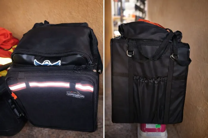 Bolsa Mochila Delivery Motoboy Grande Reforçada - Excelente Estado