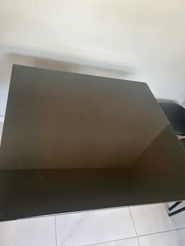 (mesa de vidro)