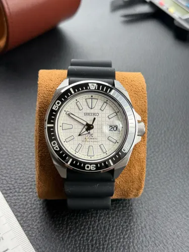 Relógio Seiko Prospex King Samurai Branco SRPE37J1