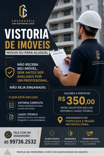 Vistoria em imóveis