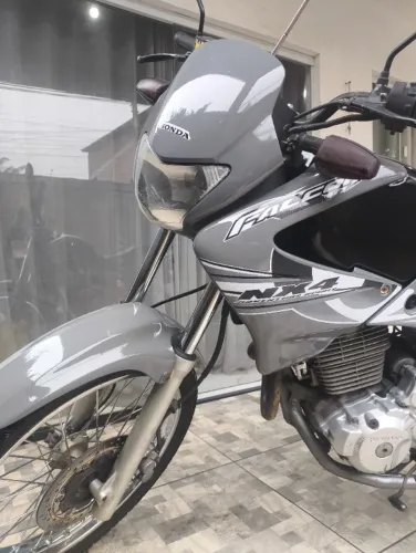 Honda NX 400 Falcon 2008 Cinza - Apenas 59k km - Impecável