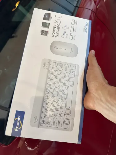 Kit teclado e mouse sem fio