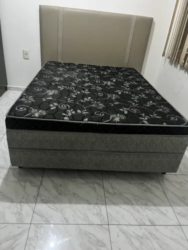 Cama casal box conjugado