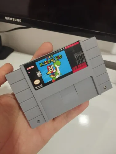 Carcaça Cartucho Super Mario
