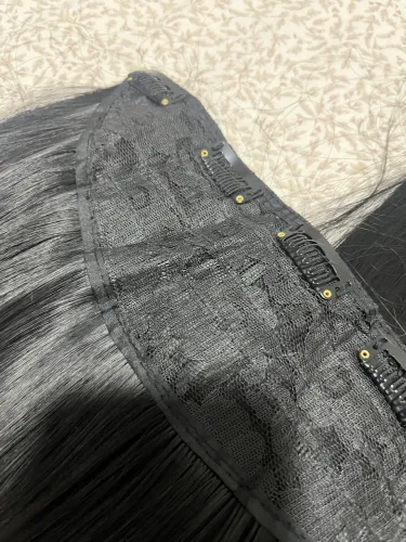 Telas de aplique de cabelo (tic-tac)