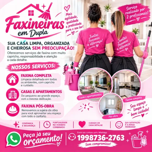 Faxina em geral