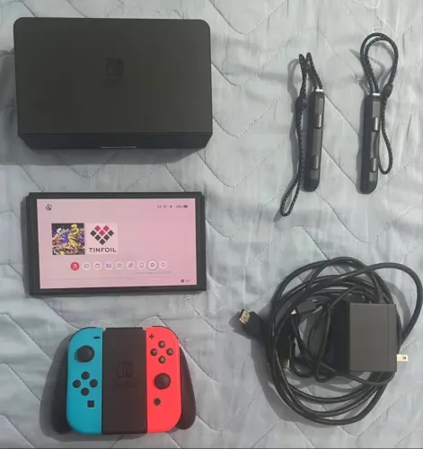 Nintendo Switch Oled desbloqueado 128GB