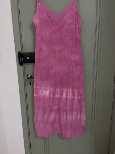 Vestido Hering rosa tye dye TAM m