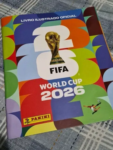 álbum copa do mundo 2026 com figurinhas 