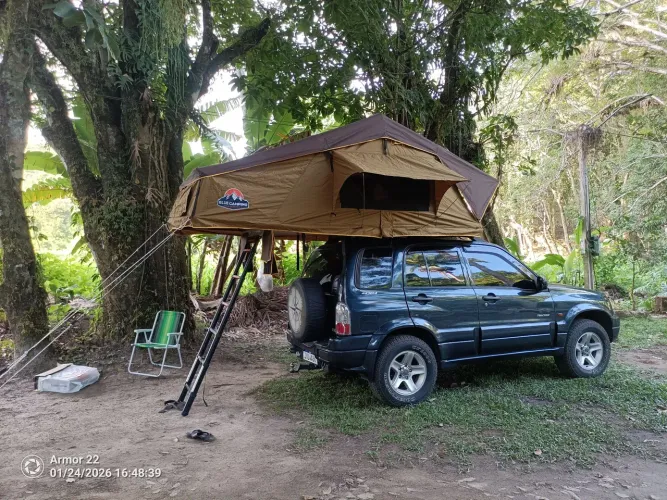 Barraca de teto expedition bluecamping 1.40 metros