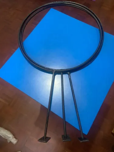 Kit 3 Suporte universal para bolas de pilates 45 até 85cm