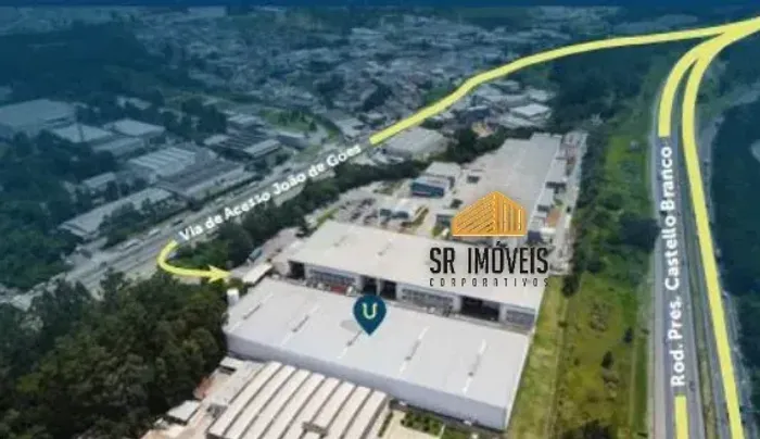 Galpão para alugar de 4000 metros quadrados em condomínio logístico em Jandira - SP