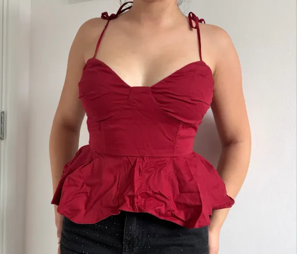 Blusa em tricoline NOVA ainda na etiqueta