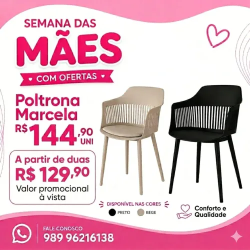 Cadeira Marcela 