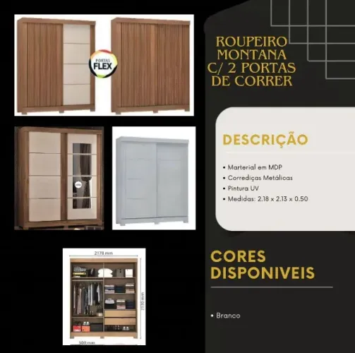 Guarda roupa de casal 