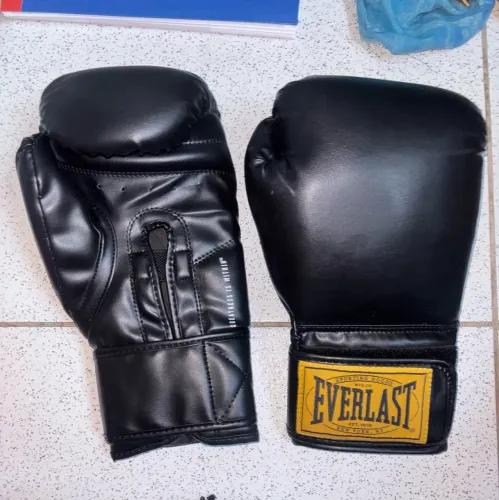 Kit Boxe Luva Everlast e Manopla de Foco Original