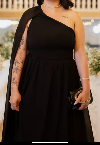 Vestido de festa preto g 