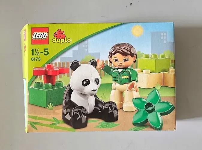 LEGO DUPLO 6173 - Panda / Zoo - Completo com Caixa e Manual
