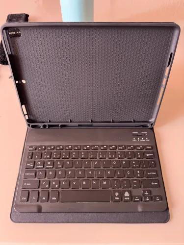 Capa teclado para iPad 9 geração
