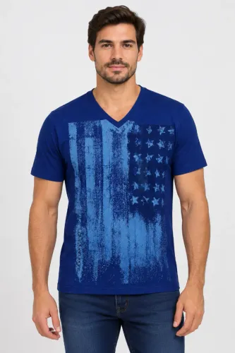 Camiseta Calvin Klein Jeans AI Vertical Tamanho G