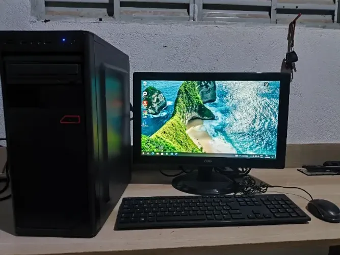 ? Computador Completo Intel Core i3 | SSD 120GB | Monitor AOC | Windows 10