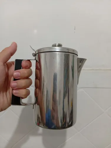 Bule vintage inox Wolff