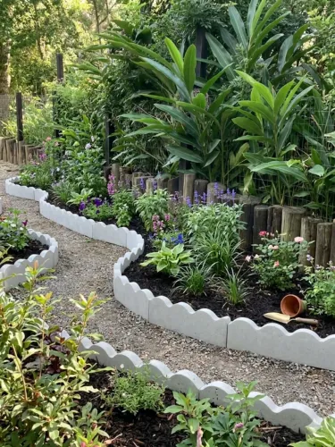 Cerquinha de Concreto para Jardim