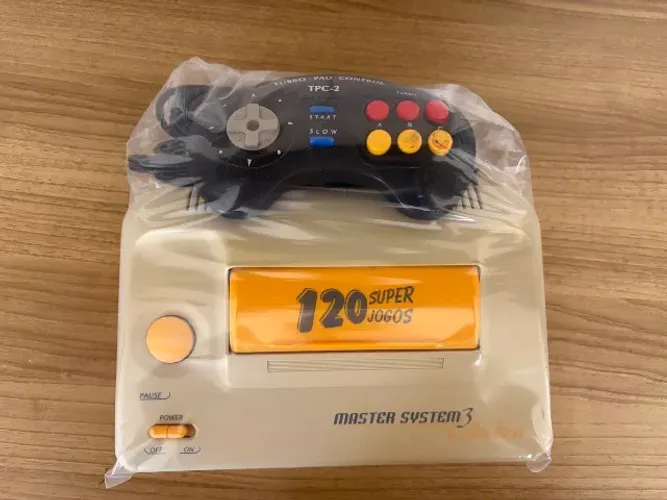 Tectoy Sega Master System 3 Collection com 120 Jogos na Memoria
