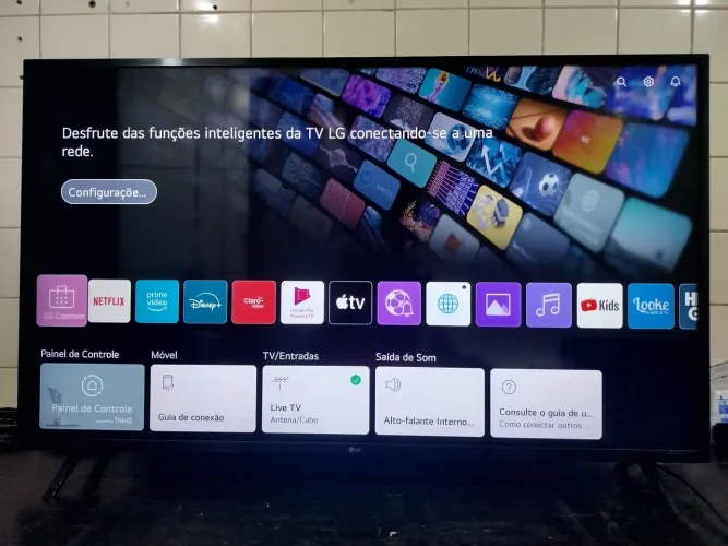 Tv LG Smart Android 43 polegadas