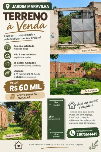 Terreno 60 mil