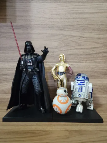 Darth Vader e Droids Kotobukiya artfx Escala 1/10