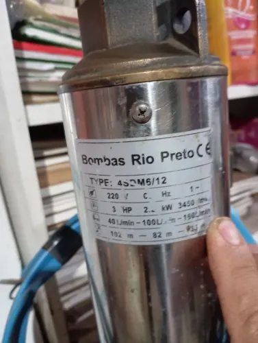 Bomba submersa 3 CV monofásico 