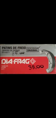 Lona de freio yamaha ybr