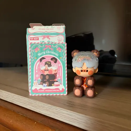 Pop Mart Pino Jelly Make a Wish (Chocolate Teddy Bear)