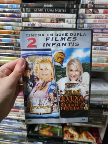 DVD Xuxa Abracabra e O Tesouro da Cidade Perdida