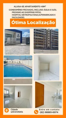 Alugo Apartamento Grand Patio 2 na principal