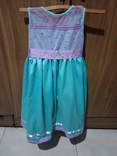 Vestido pequena sereia