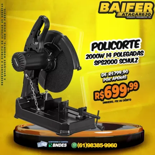Policorte 2000w 14 Polegadas SPS2000 Schulz