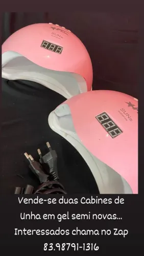 Cabine de unhas em gel
