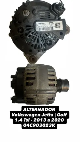 ALTERNADOR Volkswagen Jetta | Golf 1.4 Tsi - 2013 a 2020 04C903023K