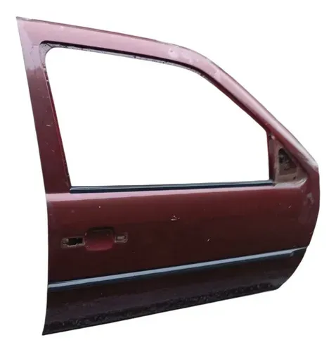 Porta Dianteira Direita Bordo Vw Gol Parati 4p G2 G3 G4 2000 Dianteira Direito Bordô