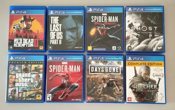 Jogos Playstation 4 e 5