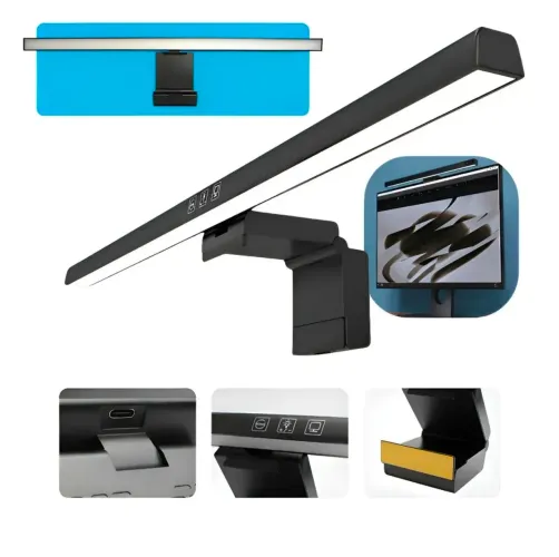 Light Bar LED para Monitor USB 3 Tons de Luz - Sem Reflexo