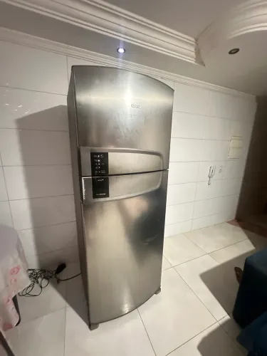 Geladeira inox 435 litros