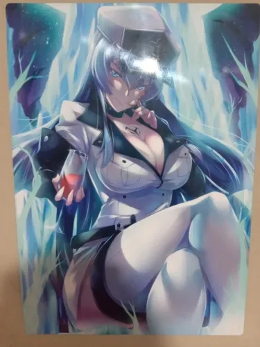 Quadro Metálico geek Esdeath Akame Ga kill