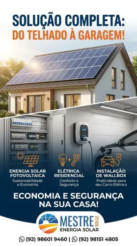Energia Solar - Elétrica - Wallbox