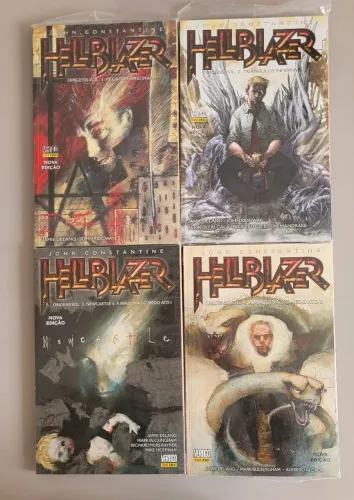 HQs Hellblazer Origens 01 à 08 (completa) John Constantine Jamie Delano John Ridgway 