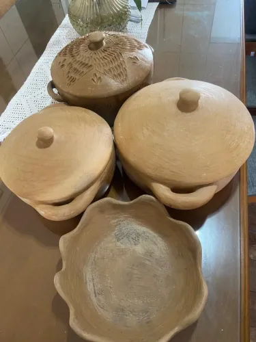 Vendo panelas de barro